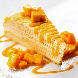 Mango Mille Cake (芒果千层糕(片)