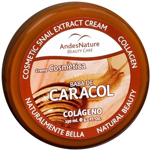 Andes Nature Cosmetic Snail Extract Cream - 5.1 oz