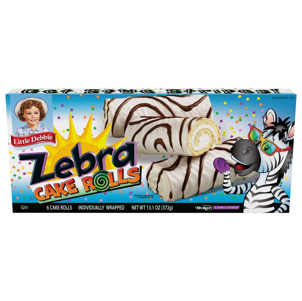 Little Debbie Zebra Cake Rolls (13.1 oz)