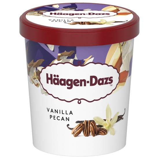 Häagen-Dazs - Glace vanille pécan