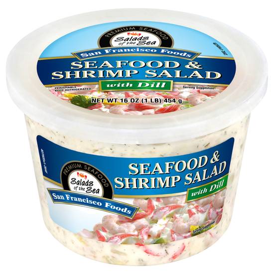 San Francisco Foods Seafood & Shrimp Salad With Dill (16 oz)