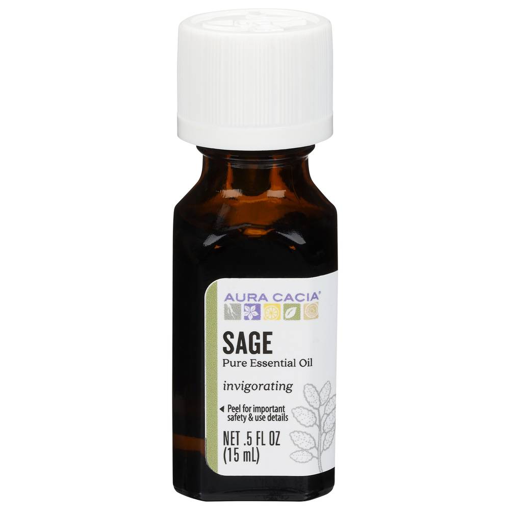 Aura Cacia Sage Pure Essential Oil