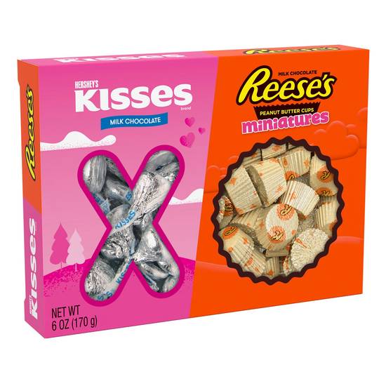 Order HERSHEY'S and REESE'S Milk Chocolate Assortment Treats, Valentine's Day Candy,6 oz food online from CVS store, Providence County on bringmethat.com