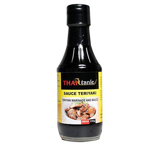 Thaitanic sauce teriyaki (200ml) - teriyaki marinade and sauce (200ml)