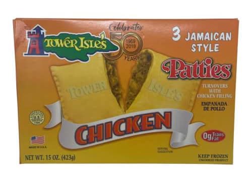 Tower Isles Jamaican Style Chicken Patties (15 oz, 3 ct)