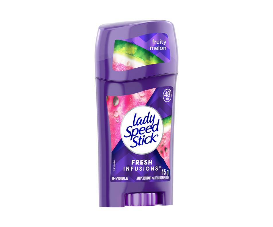 Lady speed stick fresh infusions antisudorifique invisible (melon fruité)