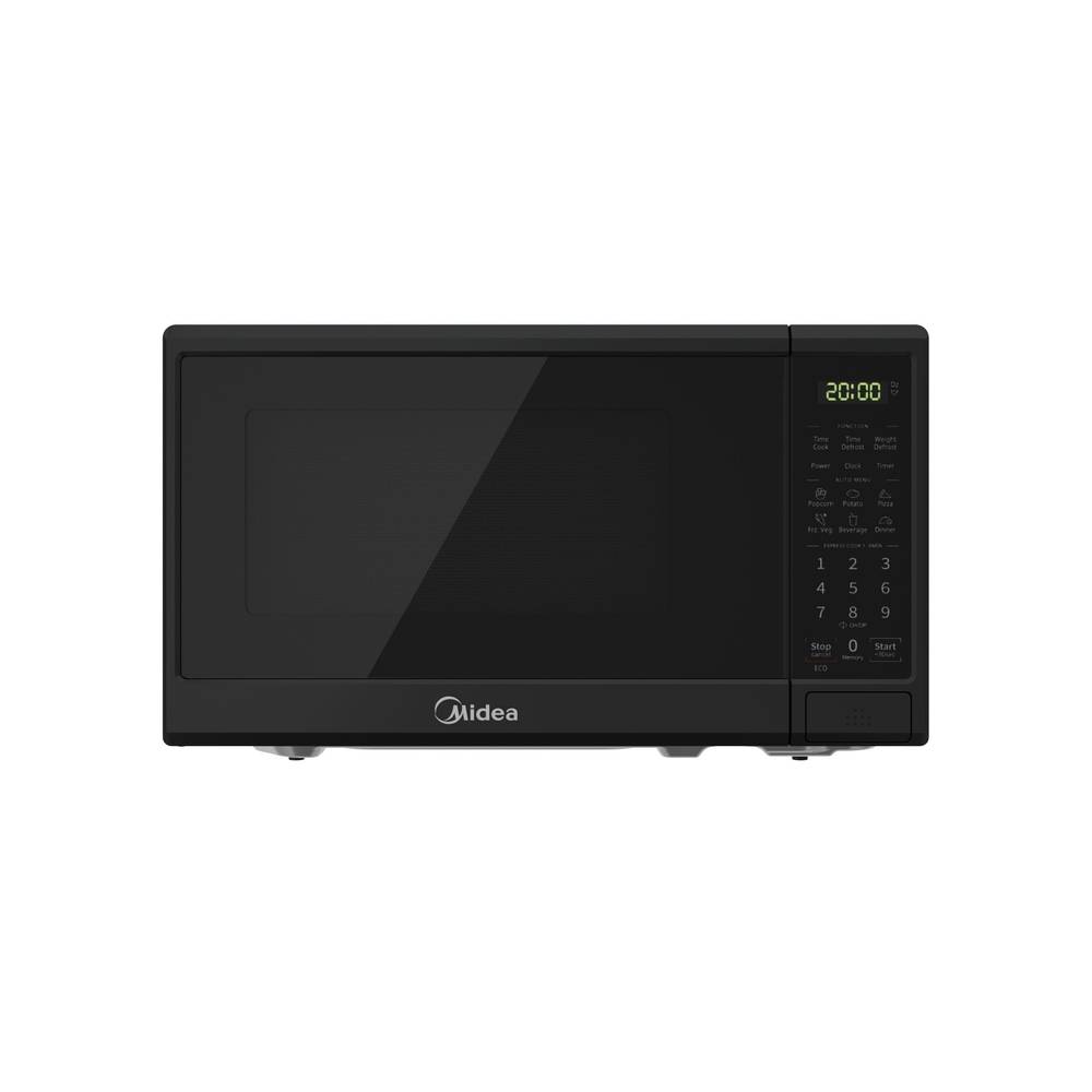 Midea 0.7-cu ft 700-Watt Countertop Microwave (Black) | MMC07S1ABB