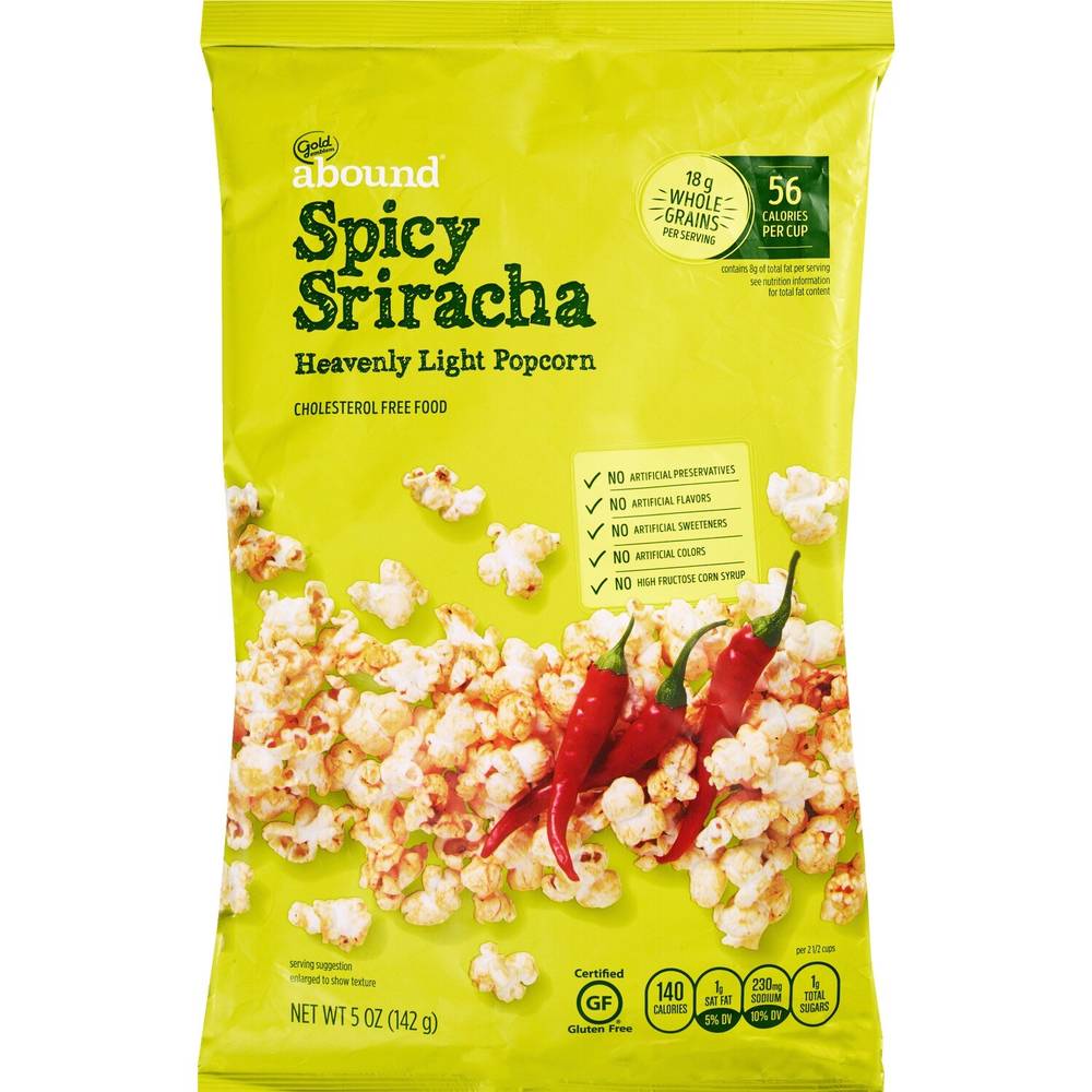 Gold Emblem Abound Heavenly Light Popcorn, Spicy Sriracha (5 oz)