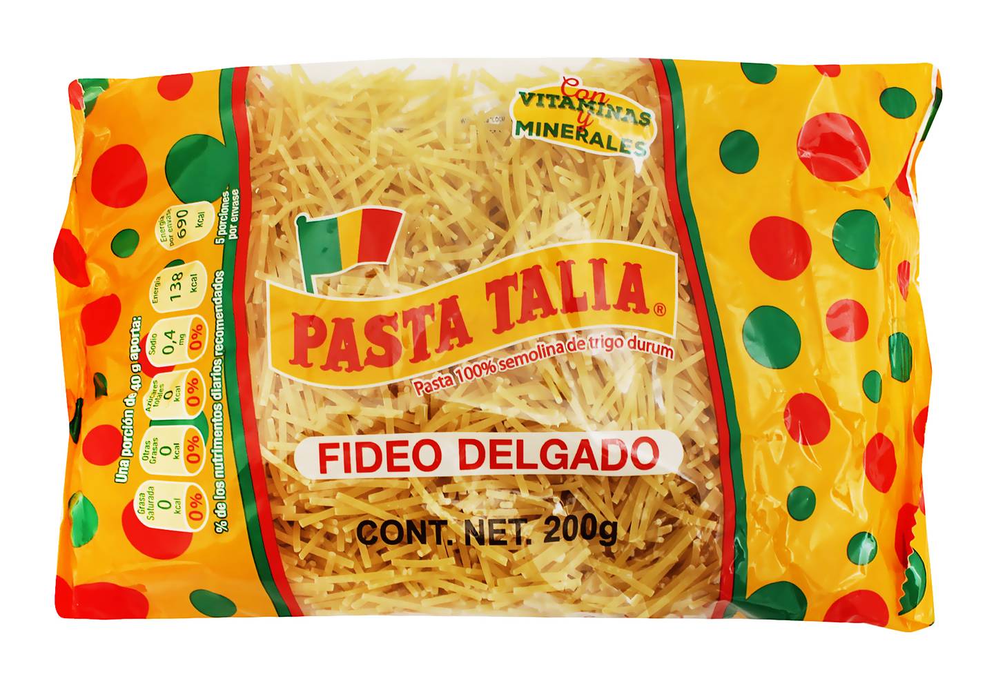 Pagasa · Sopa fideo cortado delgado (200 g)