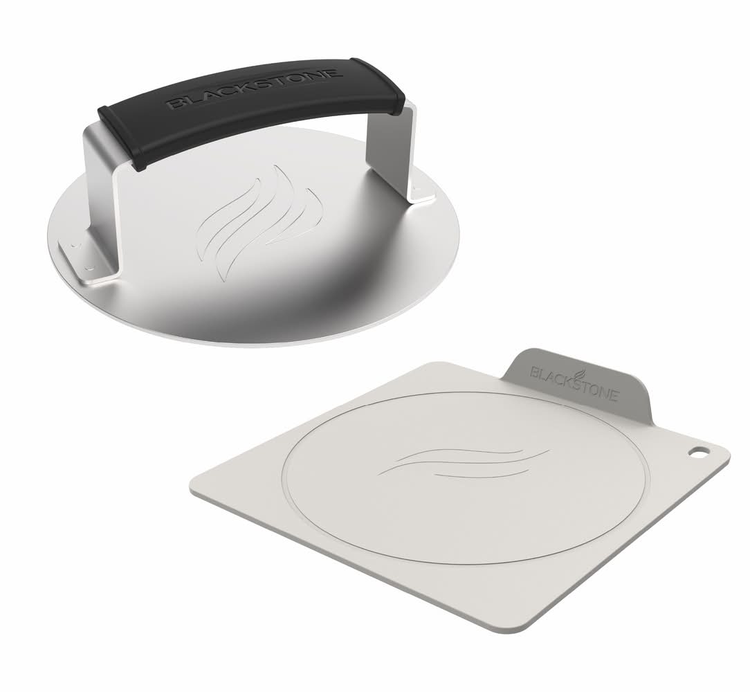 Blackstone Smash Burger Press with Smash Guard 2 -Piece Stainless steel Tool set