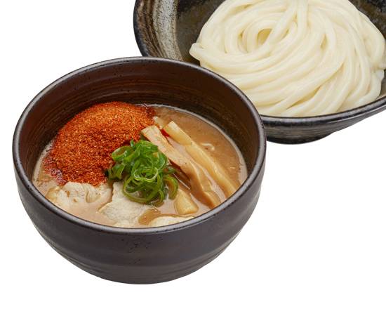 辛魚豚骨つけ麵うどん
