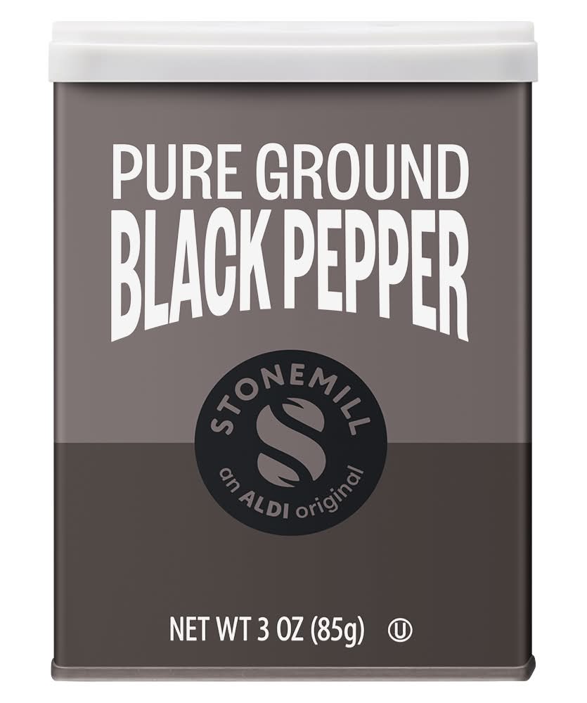 Stonemill Pure Ground Black Pepper (3 oz)