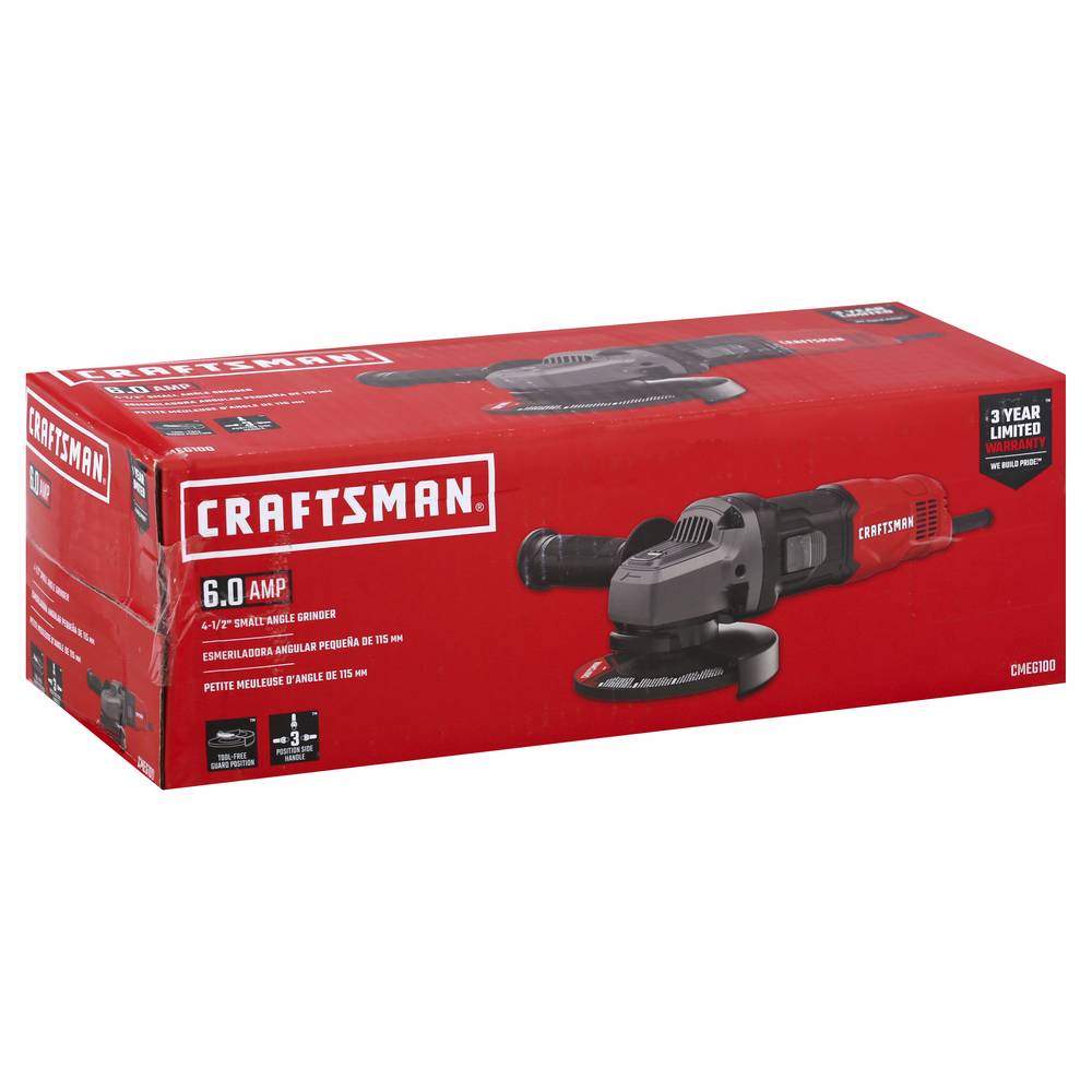 Craftsman Angle Grinder 6.0 Amp