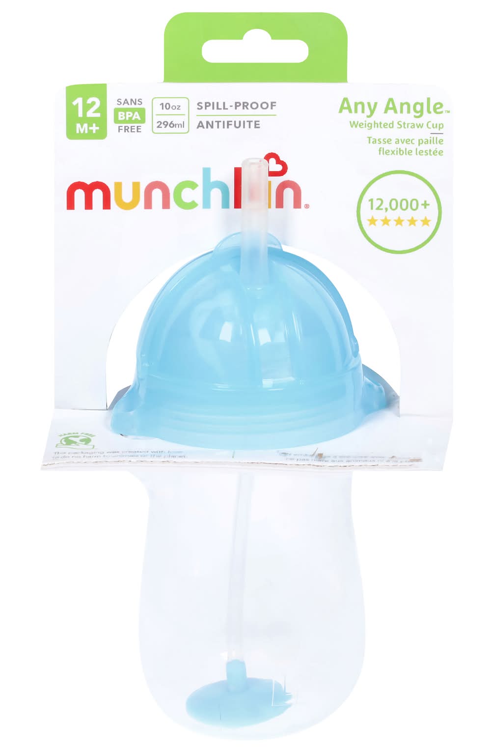 Munchkin Weightd Weighted Straw Cup (10 oz)