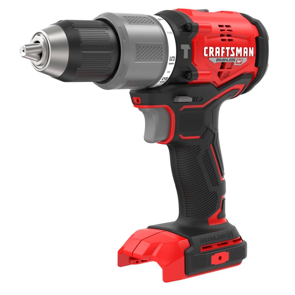 CRAFTSMAN V20 RP 1/2-in 20-volt Max Variable Brushless Cordless Hammer Drill (Bare Tool) | CMCD732B