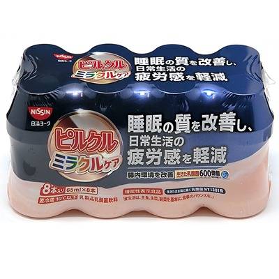 日清ヨーク　ピルクル　ミラクルケア　６５ｍｌ×８本入（機能性表示食品）