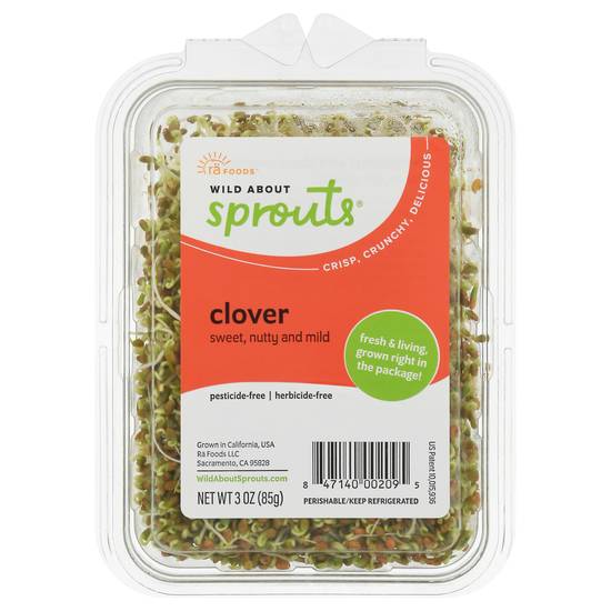 Wild About Sprouts Crunchy Clover Sprouts (3 oz)