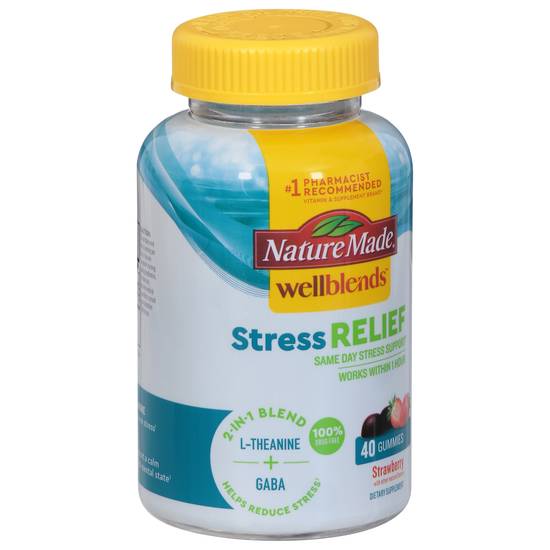 Nature Made Wellblends Stress Relief Gummies (40 ct)