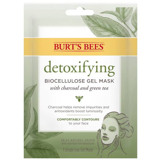 Burt's Bees Detoxifying Biocellulose Gel Mask