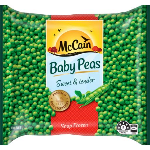 McCain Premium Baby Peas (1kg)