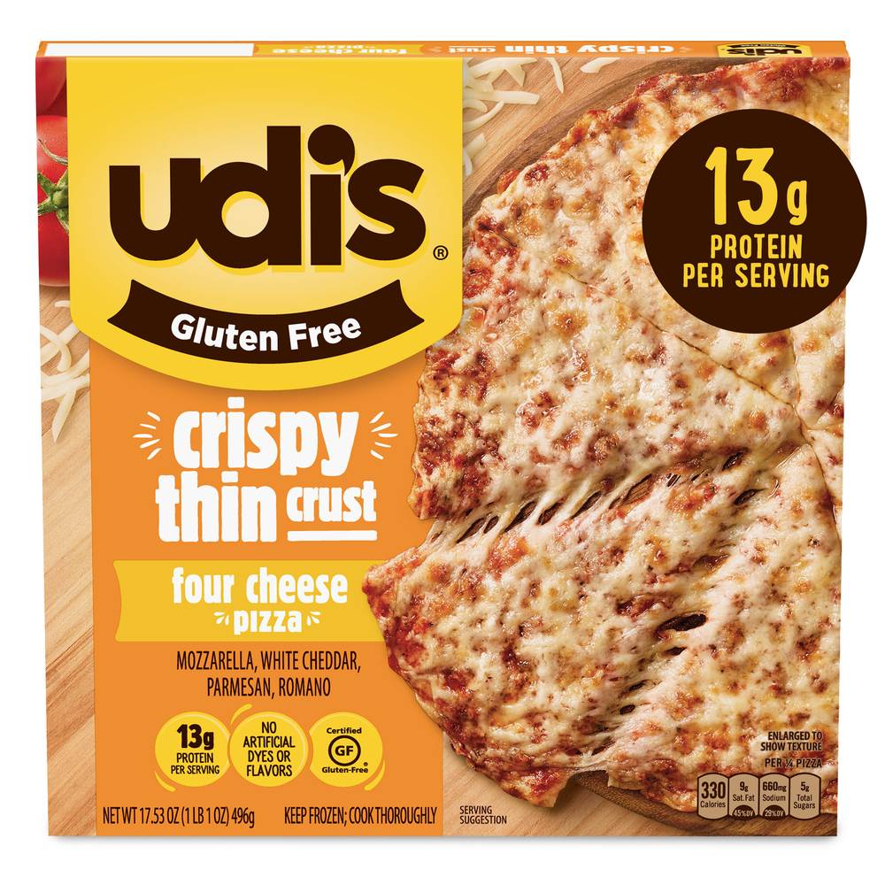 Udi's Gluten Free Three Cheese Frozen Pizza (17.53 oz)