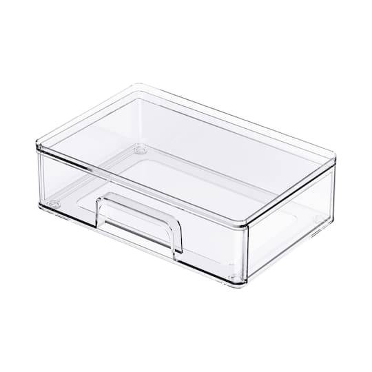 Small Clear Stacking Plastic Drawer By Simply Tidy