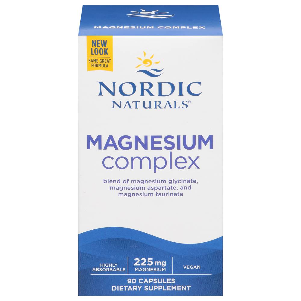 Nordic Naturals Magnesium Complex Capsules (90 ct)