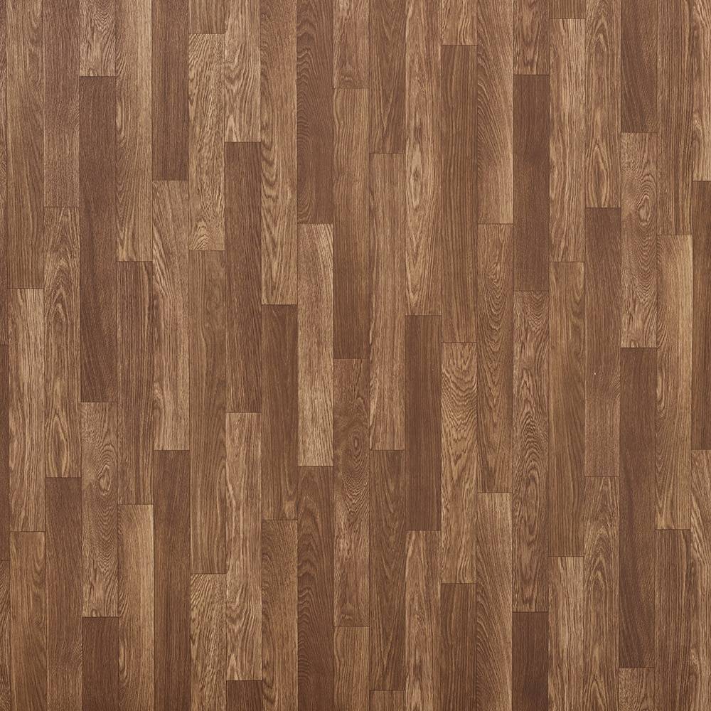Style Selections Northern Acorn Wood look 5-mil x 12-ft W Waterproof Cut-to-length Vinyl Sheet Flooring | L005V-788