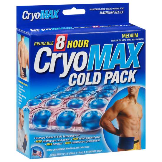 Cryomax 8 Hour Medium Reusable Cold pack