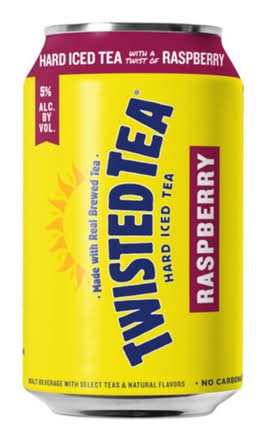 Twisted Tea Hard Iced Tea Raspberry 24 oz Can