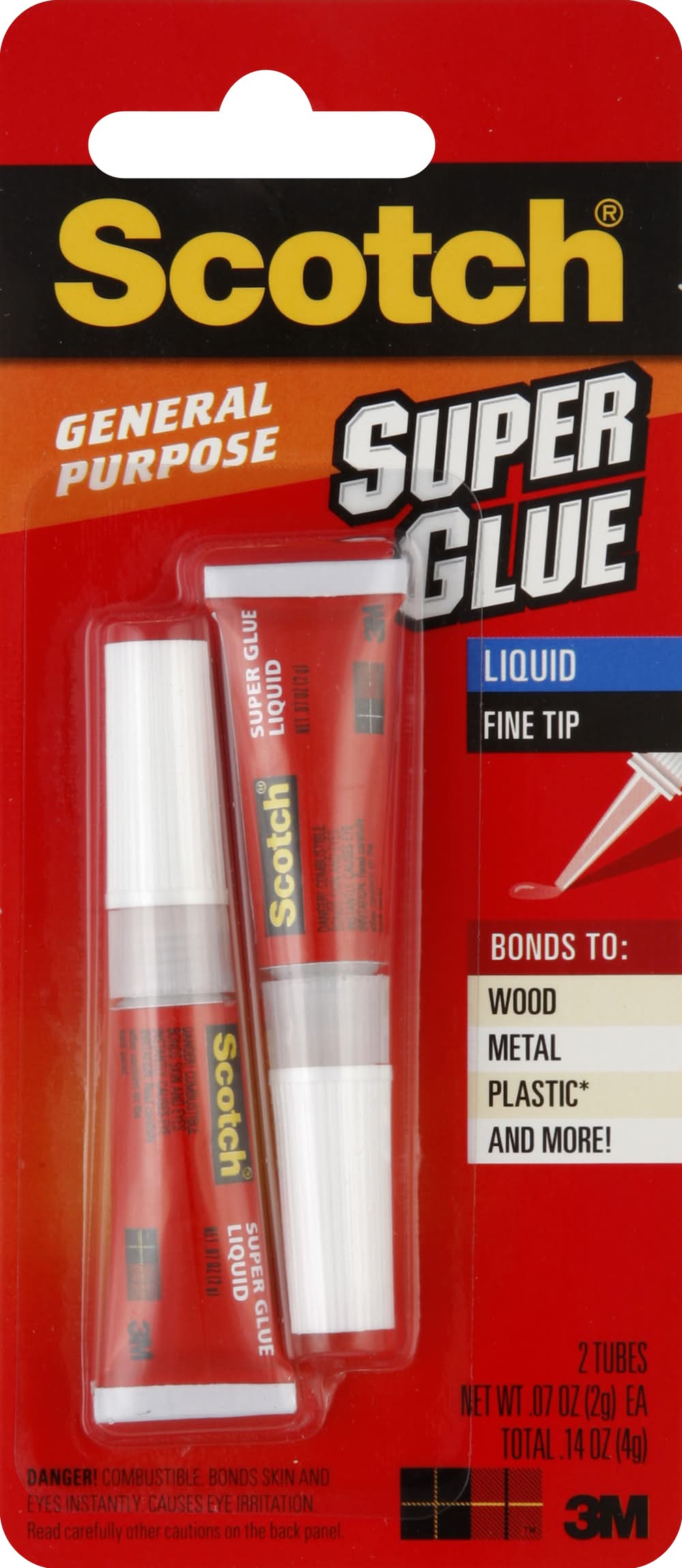 Scotch-Brite General Purpose Super Fine Tip Liquid Glue (0.2 oz)