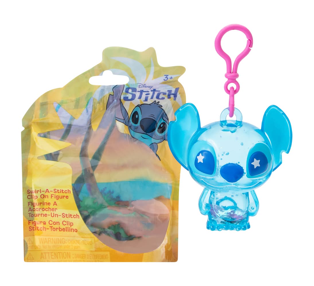 Disney Stitch Swirl-A-Stitch Clip On Figure