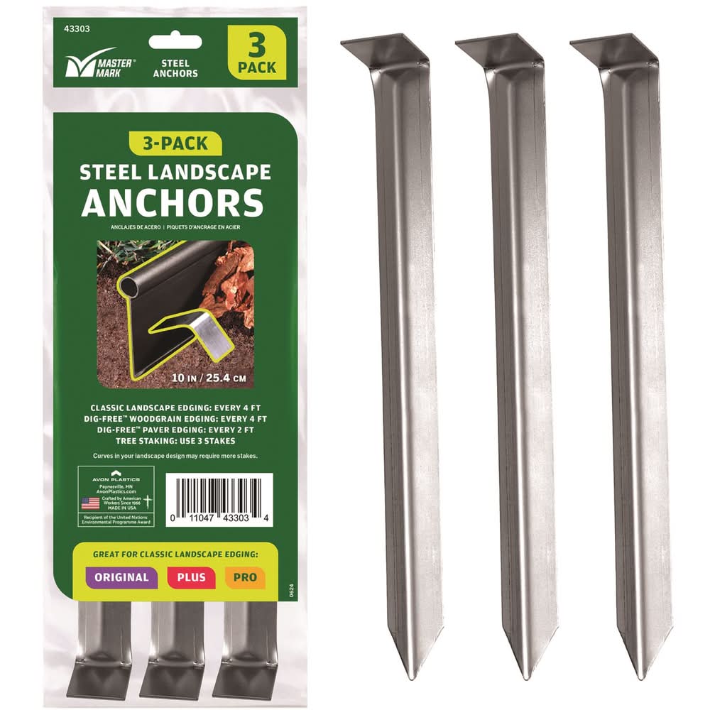 Master Mark 10 In. H Steel Silver Stake Kit