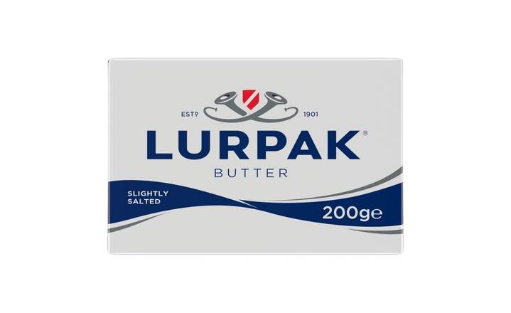 Lurpak Slightly Salted Butter 200g (405359)
