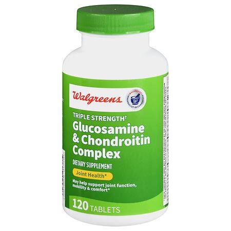 Walgreens Triple Strength Glucosamine and Chondroitin Complex Tablets