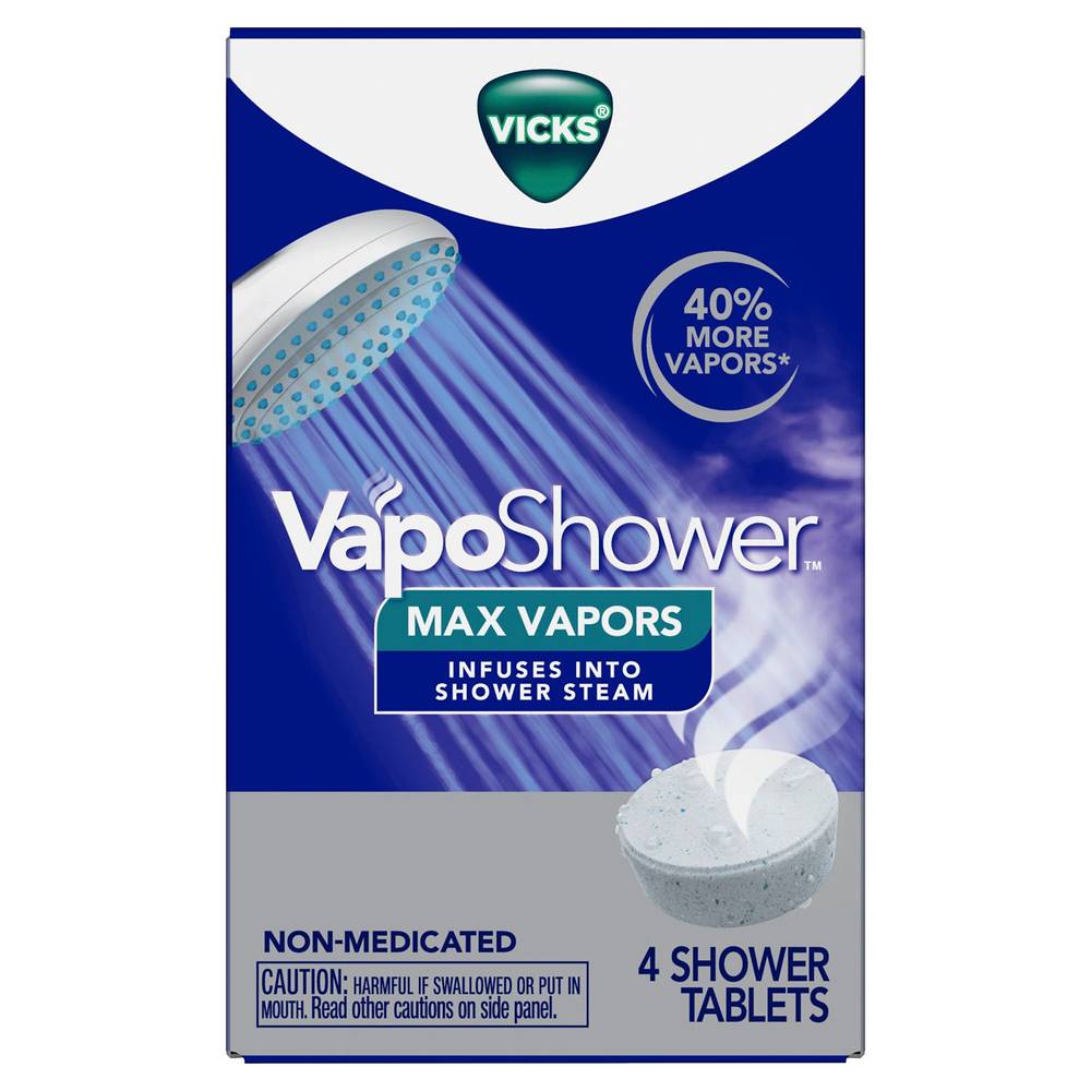 Vicks Vaposhower Max Tablets (4 ct)