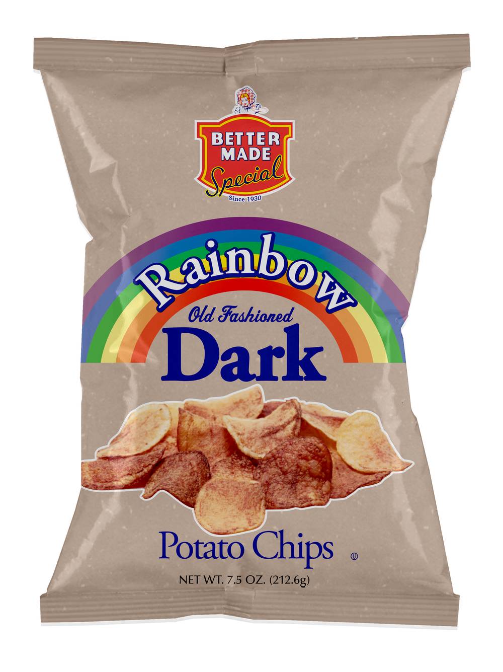 Better Made Potato Chip - Rainbow Dark, 7.5 oz