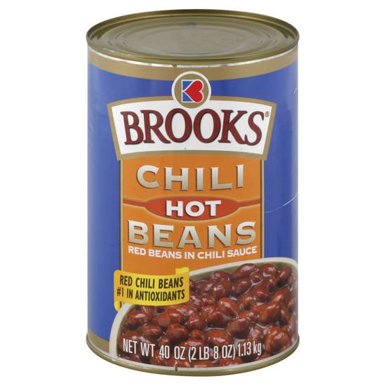Brooks Hot Chili Beans (40 oz)