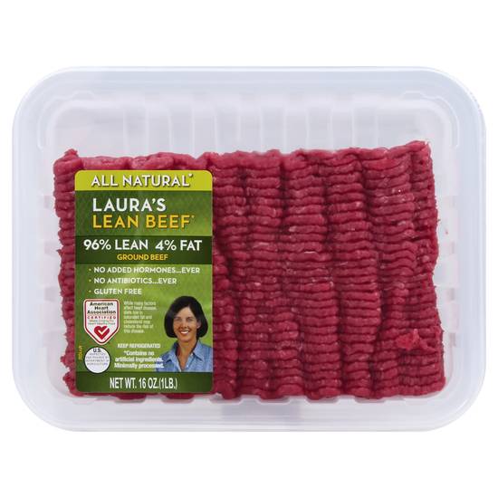Laura's Lean Beef 96% Lean & 4% Fat Ground Beef (16 oz)