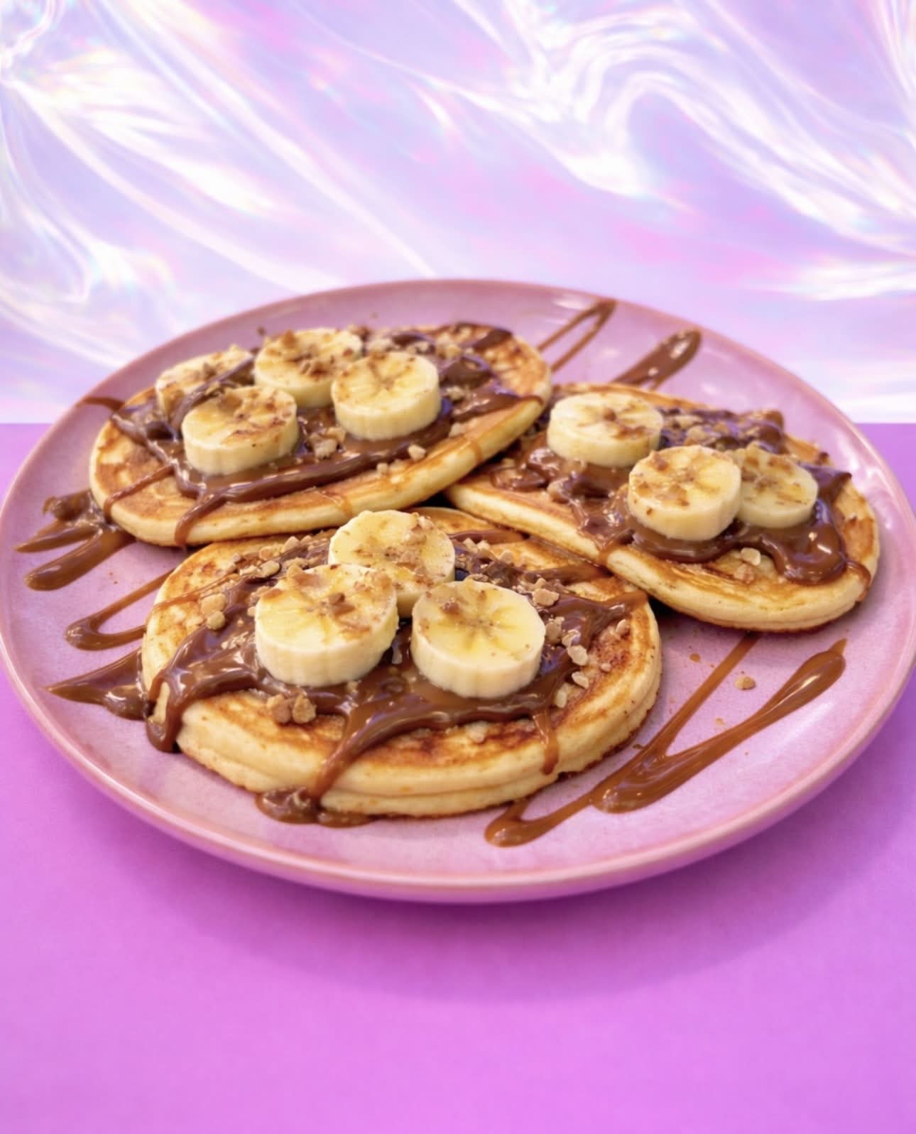 Pancakes nutella banane