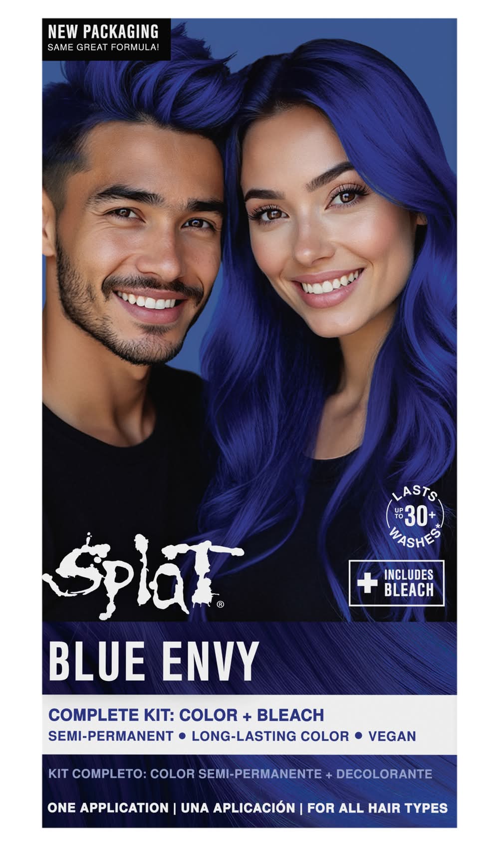 Splat Complete Kit Blue Envy Hair Color (0.7 lbs)