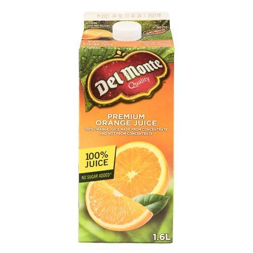 Delmonte Orange Juice - 1.6L
