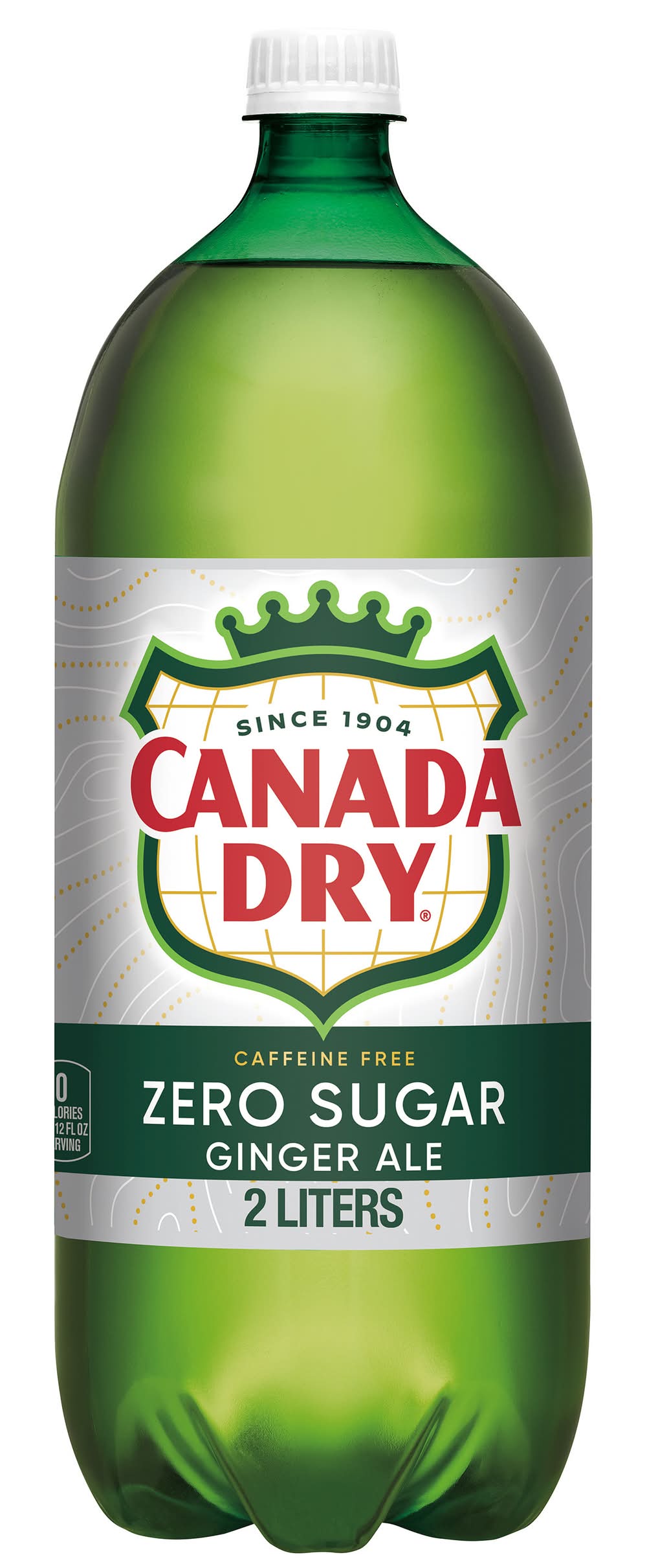Canada Dry Zero Sugar Soda, Ginger Ale (2 L)