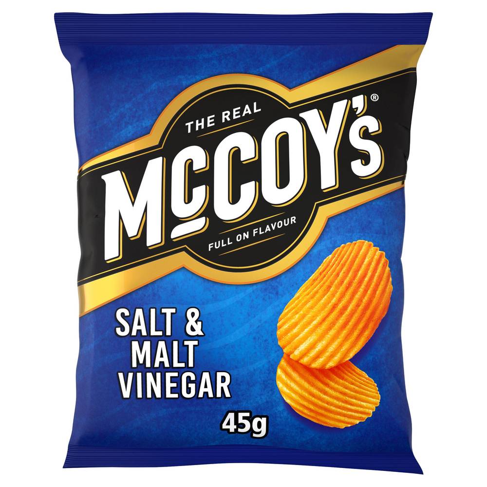 McCoy's Salt and Malt Vinegar Grab Bag Crisps 45g