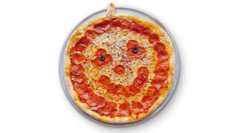 Jack-o'-Lantern Pizza - Available thru 10/31!