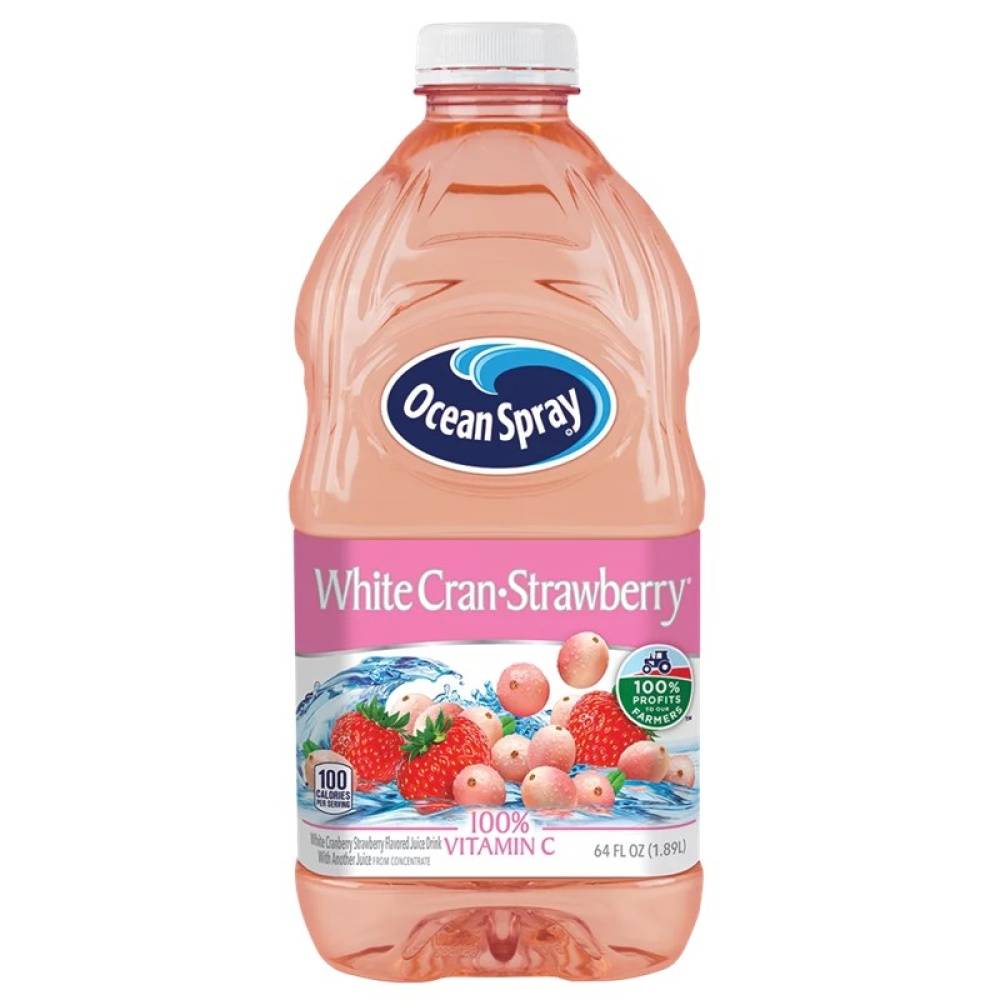 Ocean Spray White Cran-Strawberry Juice (64 fl oz)