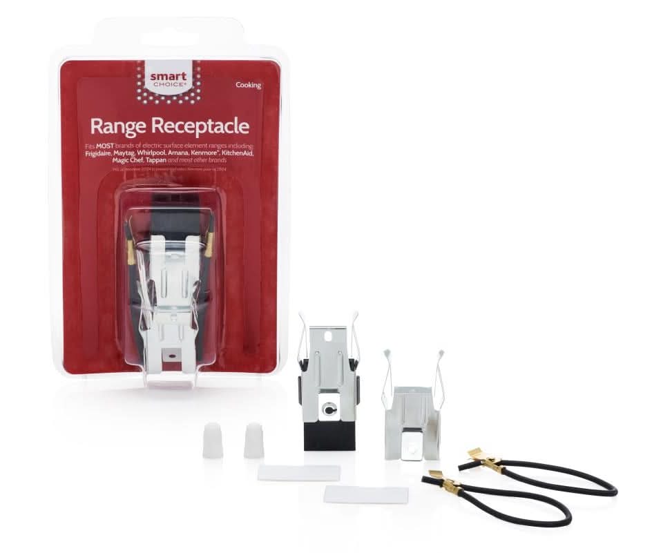 Smart Choice Universal Electric range Replacement range receptacle ( Chrome )