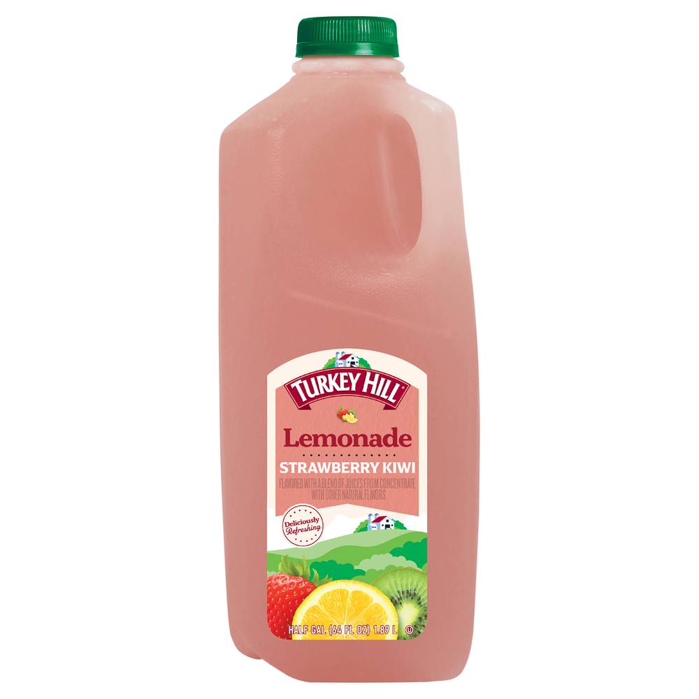 Turkey Hill Strawberry Kiwi Flavored Lemonade (64 fl oz)