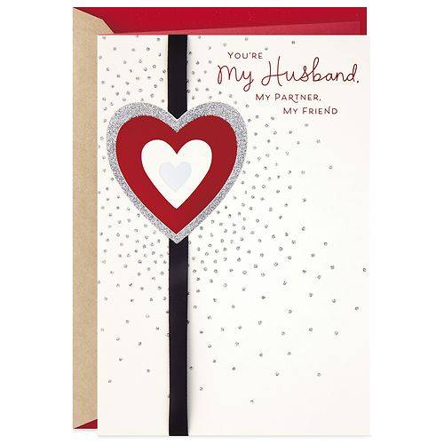 Hallmark Valentine's Day Card for Husband (Husband, Partner, Friend) S17 - 1.0 ea
