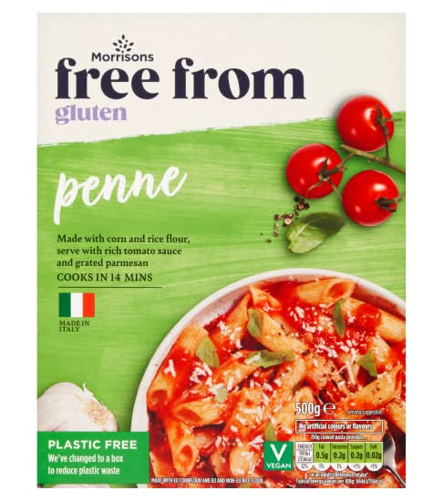 Morrisons Free From Gluten Penne (500g)